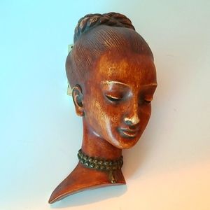 1960's Achatit Wall Mask